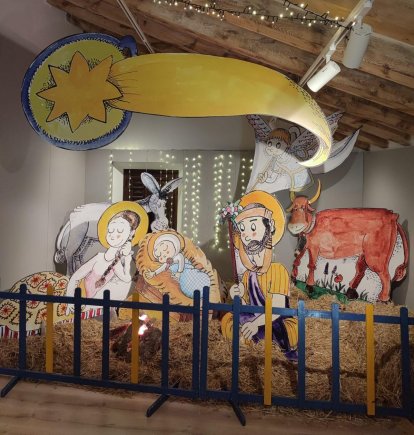 El pessebre es pot visitar fins al pròxim 10 de gener.