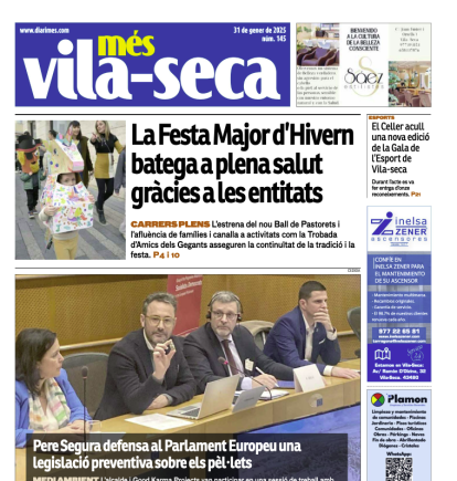 Captura de Pantalla Diari Més Vila-seca Gener 2025.