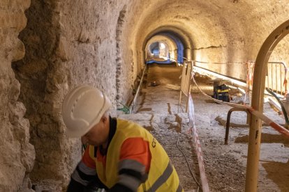La bóveda larga lucirá un nuevo sistema de luces.