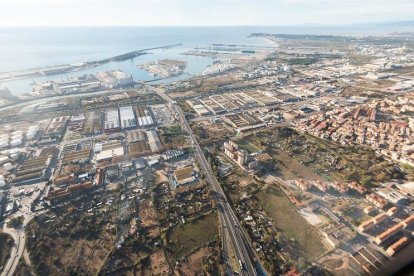 Imagen aérea de Tarragona.