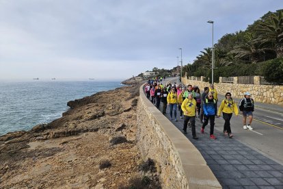 Imatge de la caminada d'aquest diumenge