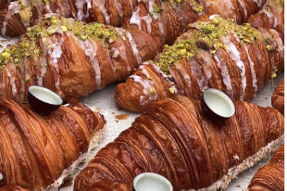 Imagen del cruasán ganador de Cal Jan.