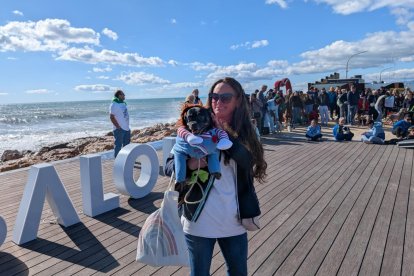 Un dels participants de la segona edició del Cós Blanc per a Mascotes