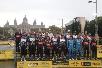 Els pilots, preparat per la cursa d'avui