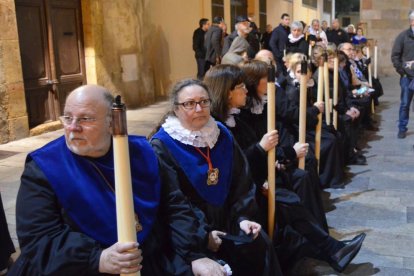 Imatges de la processó del Sant Enterrament de Tarragona2016