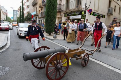 La cercavila del Canó de la festa de Misericòrdia.