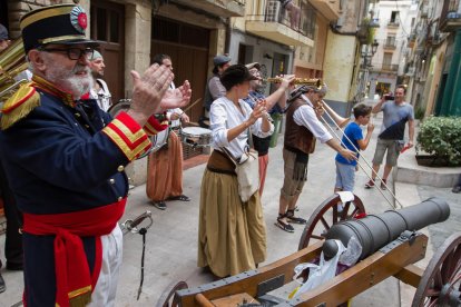 La cercavila del Canó de la festa de Misericòrdia.