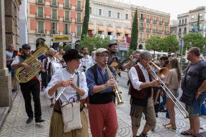 La cercavila del Canó de la festa de Misericòrdia.