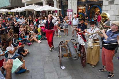La cercavila del Canó de la festa de Misericòrdia.