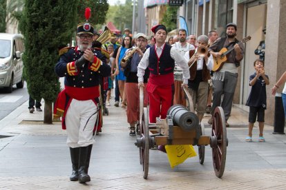La cercavila del Canó de la festa de Misericòrdia.