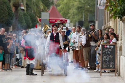 La cercavila del Canó de la festa de Misericòrdia.
