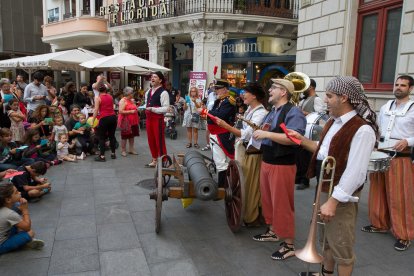 La cercavila del Canó de la festa de Misericòrdia.