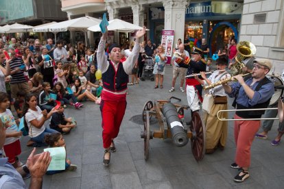 La cercavila del Canó de la festa de Misericòrdia.