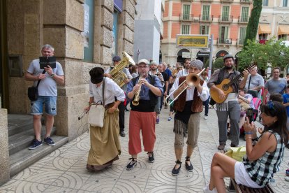 La cercavila del Canó de la festa de Misericòrdia.