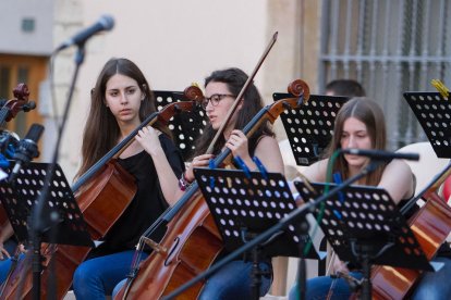 Concerts de final de curs del Conservatori de Vila-seca, a la plaça d'Estudi.