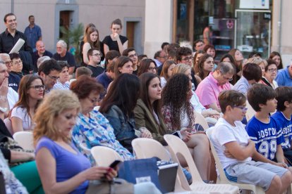 Concerts de final de curs del Conservatori de Vila-seca, a la plaça d'Estudi.