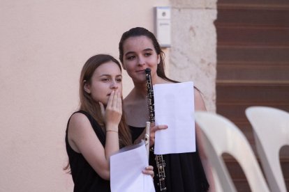 Concerts de final de curs del Conservatori de Vila-seca, a la plaça d'Estudi.