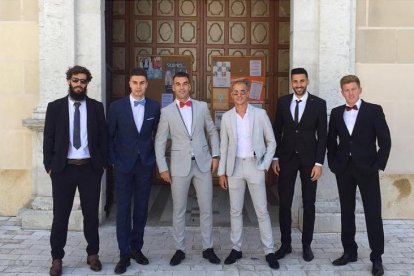 Els convidats van gaudir d'allò més de la festa