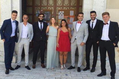 Els convidats van gaudir d'allò més de la festa