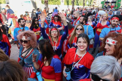 Dissabte al matí es va celebrar la festa pels carrers de Salou