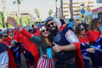 Dissabte al matí es va celebrar la festa pels carrers de Salou