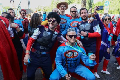 Dissabte al matí es va celebrar la festa pels carrers de Salou