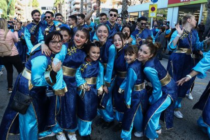 Dissabte al matí es va celebrar la festa pels carrers de Salou