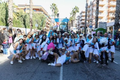 Dissabte al matí es va celebrar la festa pels carrers de Salou