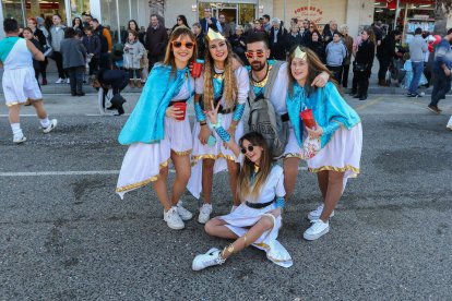 Dissabte al matí es va celebrar la festa pels carrers de Salou