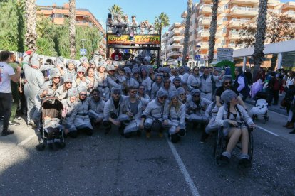 Dissabte al matí es va celebrar la festa pels carrers de Salou