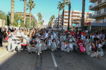 Dissabte al matí es va celebrar la festa pels carrers de Salou
