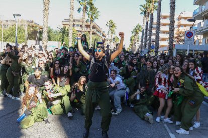 Dissabte al matí es va celebrar la festa pels carrers de Salou