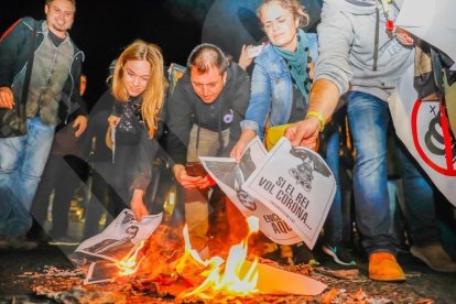 Critiquen l'arribada de Felip VI a Barcelona