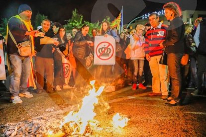 Critiquen l'arribada de Felip VI a Barcelona