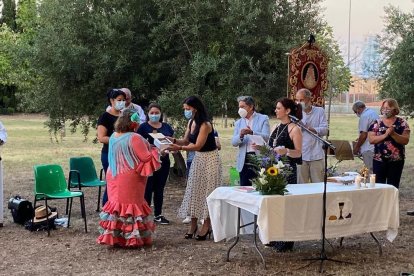 Rocio de Luz de la CAsa de Andalucía de Tarragona y Provincia a l'ermita de la Pineda de Vila-seca.