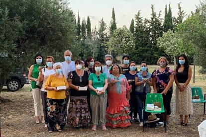 Rocio de Luz de la CAsa de Andalucía de Tarragona y Provincia a l'ermita de la Pineda de Vila-seca.