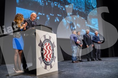 El acto ha sido presidido por el alcalde de Tarragona, Pau Ricomà, y ha contado, entre otros, con la presencia del subdelegado del Gobierno, Joan Sabaté, y del director de los Servicios Territoriales de Interior de la Generalitat, Joan Carles de la Monja.