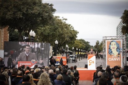 Míting de Ciutadans a la ciutat.