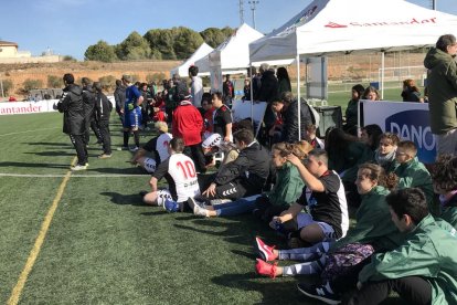 Imatges dels partits jugats al Complex Esportiu Salou