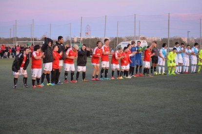 Imatges dels partits jugats al Complex Esportiu Salou