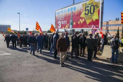 Més d'un centenar de persones han participat en aquesta aturada de treball