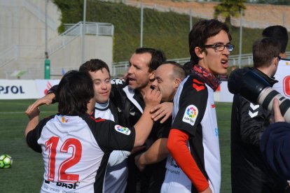 Imatges dels partits jugats al Complex Esportiu Salou