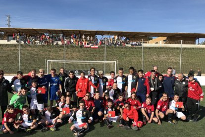 Imatges dels partits jugats al Complex Esportiu Salou