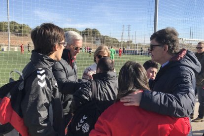 Imatges dels partits jugats al Complex Esportiu Salou