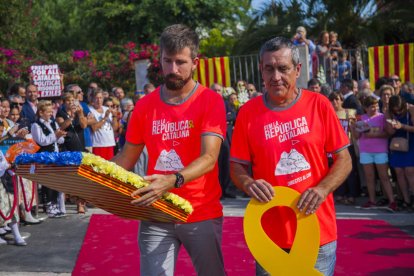 Ha estat el primer acte de l'Onze de Setembre a Tarragona