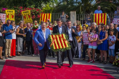 Ha estat el primer acte de l'Onze de Setembre a Tarragona
