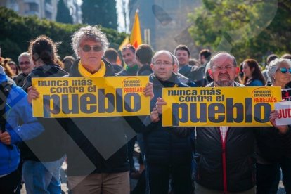 Concentración y cortes de la mañana en Tarragona (I)