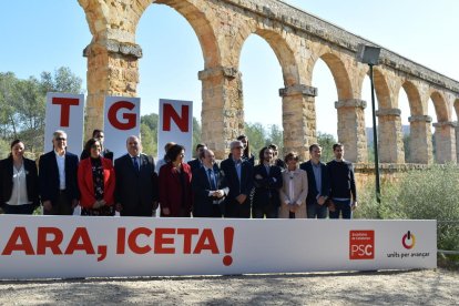 Miquel Iceta, en el Puente del Diablo