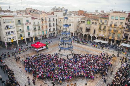 Més de 1.200 alumnes de primària han participat en aquest acte per donar la benvinguda a les festes nadalenques