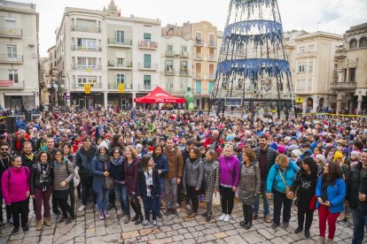 Més de 1.200 alumnes de primària han participat en aquest acte per donar la benvinguda a les festes nadalenques